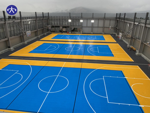 Carrelage de Garage de 16 mm d'épaisseur, carrelage bon marché pour cour de basket-ball - Product Image 6