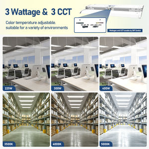 La haute baie commerciale directe d'usine allume 80-400W linéaire pour les options Hi Bay 5000K IP65 entrepôt industriel DLC pour - Product Image 4