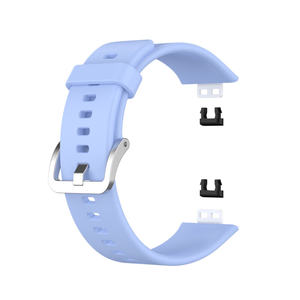 Reloj inteligente deportivo para <span class=keywords><strong>Huawei</strong></span> <span class=keywords><strong>fit</strong></span>, accesorios de reloj de banda de repuesto con silicona suave transpirable para <span class=keywords><strong>Huawei</strong></span> <span class=keywords><strong>Fit</strong></span> - Product Image 4