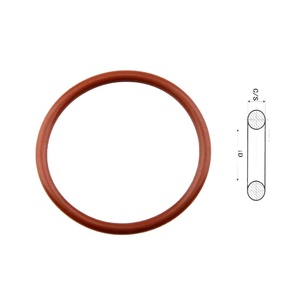 Anillo de Sellado FKM de 22 mm, Anillo de Goma FKM, Anillo Cuadrado FKM - Product Image 4