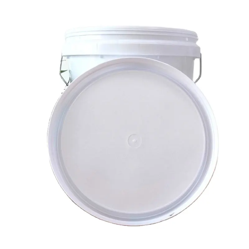प्लास्टिक ड्रम उच्च-गुणवत्ता थोक व्यापारी 25 लीटर दौर ड्रम प्रेस मुंह प्लास्टिक ड्रम रासायनिक कोटिंग्स के लिए इस्तेमाल किया
