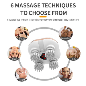 Diseño atractivo de moda Metal barato personalizado mascota Eletronic gato cuero cabelludo mano cabeza masaje gato cabeza masaje músculo masajeador - Product Image 4