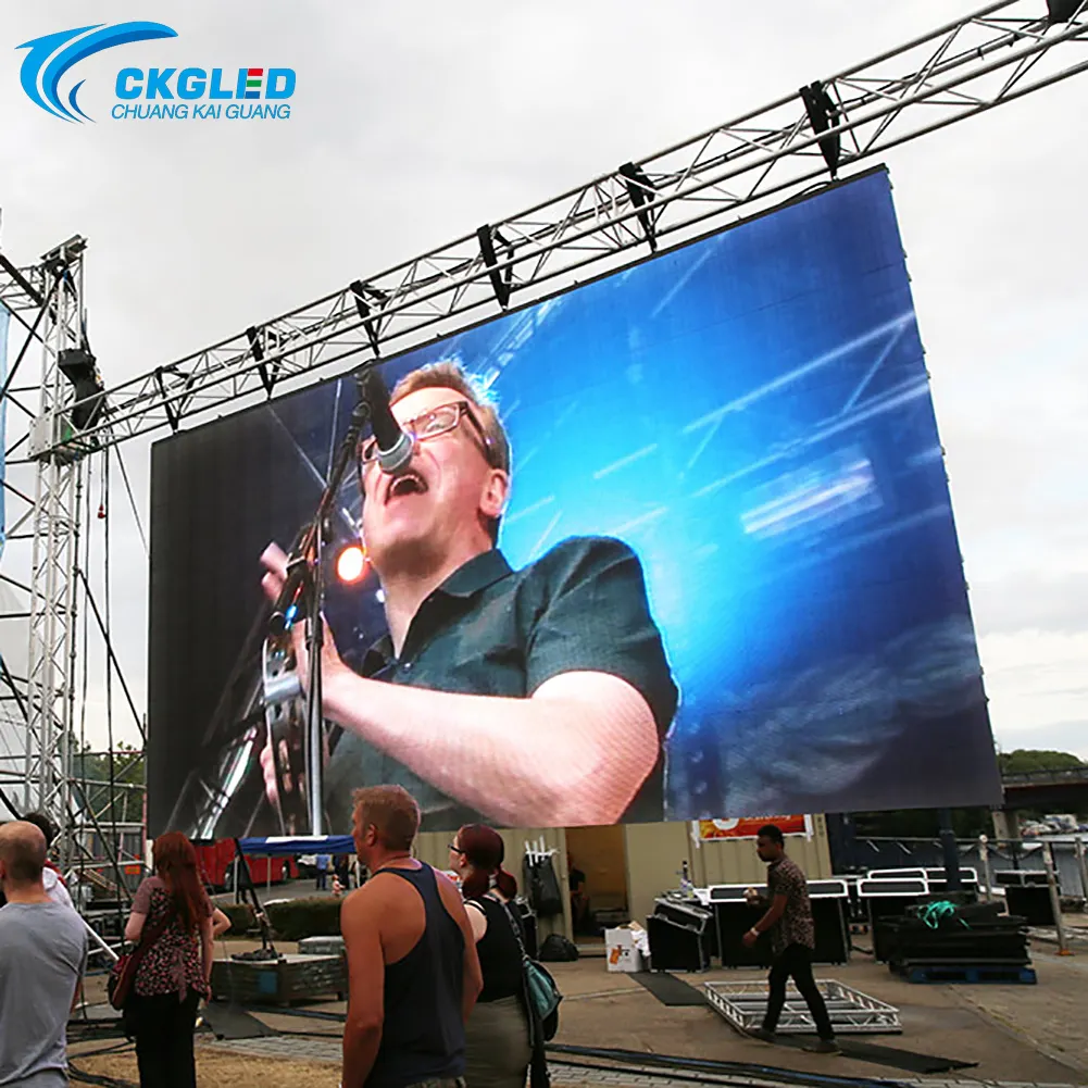 In Stock Outdoor Indoor Waterproof Led Video Wall Hd P3.91 Rental Events Stage Background Modular Turnkey Led Display Screen