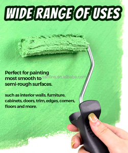 Lot de 10 mini-rouleaux de peinture à poils longs, recharges <span class=keywords><strong>pour</strong></span> rouleaux de peinture, fournitures de peinture <span class=keywords><strong>pour</strong></span> la maison, <span class=keywords><strong>pour</strong></span> cadre de <span class=keywords><strong>rouleau</strong></span> de 4 pouces - Product Image 6