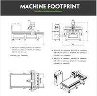 BCAMCNC 1530 2130 cnc routeur travail du bois robuste cnc routeur cnc routeur machine pour armoire de cuisine