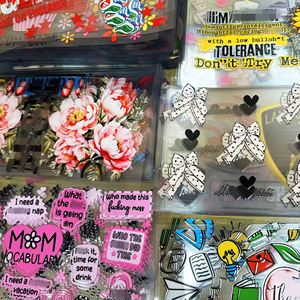 สติ๊กเกอร์หุ้มแก้วแบบ UV DTF คุณภาพสูงสำหรับตกแต่งพื้นผิวแก้วน้ำ แก้วโลหะ อะคริลิก กันน้ำ ป้องกันรอยขีดข่วน - Product Image 2