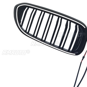 Kit carrosserie pour BMW Série 5 G30 2017-2020, calandre LED, grilles de course, bandes décoratives, calandre avant, pièce extérieure - Product Image 4