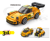 ELI TOYS Set de Construcción 4 en 1 de Animales y Naturaleza de 128 Piezas, Bloques de Construcción de Plástico ABS, Juguete Educativo Electrónico, Kit de Bricolaje