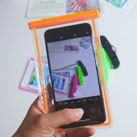 Vente flash d'été - Étui de téléphone étanche en PVC transparent pour la course à pied et la natation sous l'eau - Sacs étanches