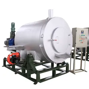 aluminum melting furnace oil/gas fired copper rotary furnace continuous melting and holding furnace