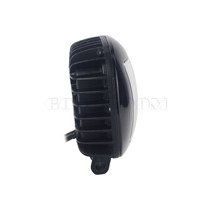 GOODZOOM Lentes Bi-LED para Coche, Focos LED para Camión, Luz Delantera LED de Doble Color, Luz Auxiliar LED para Coches y Camiones