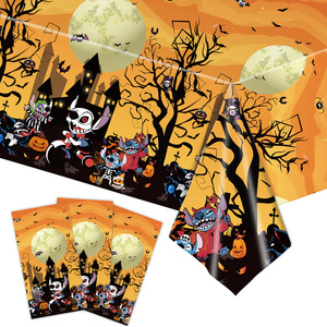 <b>Stitch</b> <b>Halloween</b> Party Supplies 60-80 Pcs Disposable Tableware Set For <b>Halloween</b> Celebration - Product Image 2