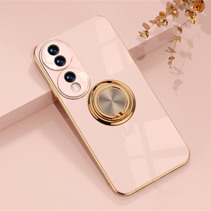 Coque de téléphone en silicone électroplaqué avec anneau pour Honor 70 60 50 40V 80 Pro <span class=keywords><strong>Nova7</strong></span> Pro - Product Image 1