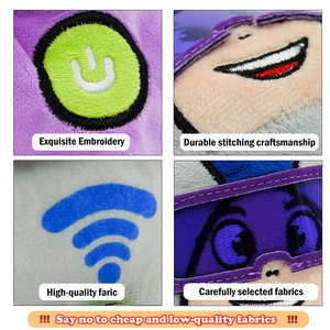 Nhà Sản Xuất Tùy Chỉnh Siêu Người Đàn Ông Bông Thông Minh Tương Tác Búp Bê Sang Trọng Tùy Chỉnh Trò Chơi Phim Hoạt Hình Phim Cướp Biển Nhân Vật Đồ Chơi Tùy Chỉnh - Product Image 4