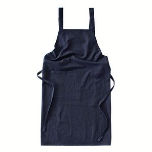 Delantales de Limpieza para Mujer con Bolsillos, Talla Grande, Cómodos, de Algodón y Lino, Delantal Tipo Pinafore - Product Image 2
