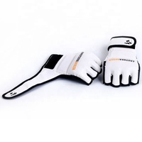 Gants de boxe en cuir pour hommes, 100 pièces, OEM, personnalisés, MMA, combat du cuir, accessoires universels, CN; 13 ah