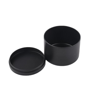 Lata <span class=keywords><strong>para</strong></span> <span class=keywords><strong>Velas</strong></span> sin Costuras al <span class=keywords><strong>por</strong></span> <span class=keywords><strong>Mayor</strong></span>, 8 oz, Negra, Dorada, Plateada, con Tapa, 4 oz, 10 oz, 16 oz, Acabado Mate - Product Image 4