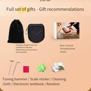 Kalimba transparente en cristal acrylique, 17 tons, 21 tons, piano à pouce, instrument de musique portable pour débutants, amateurs de musique - Product Image 3