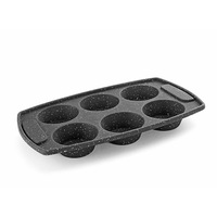 Moule à gâteau en silicone Hongyu, 6 cavités rondes, plat à pâtisserie, chocolat, biscuits, résistant aux hautes températures, antiadhésif, lavage à la main uniquement