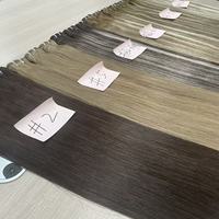 Mèches Doublement étirées Extensiones De Cabello Livraison gratuite 100% Cuticules brutes alignées Extension de cheveux colorés