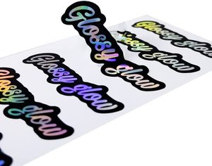 Custom <strong>Printing</strong> Lipstick Lipgloss Lip Balm Tube Bottle Label <strong>Stickers</strong> - Product Image 2