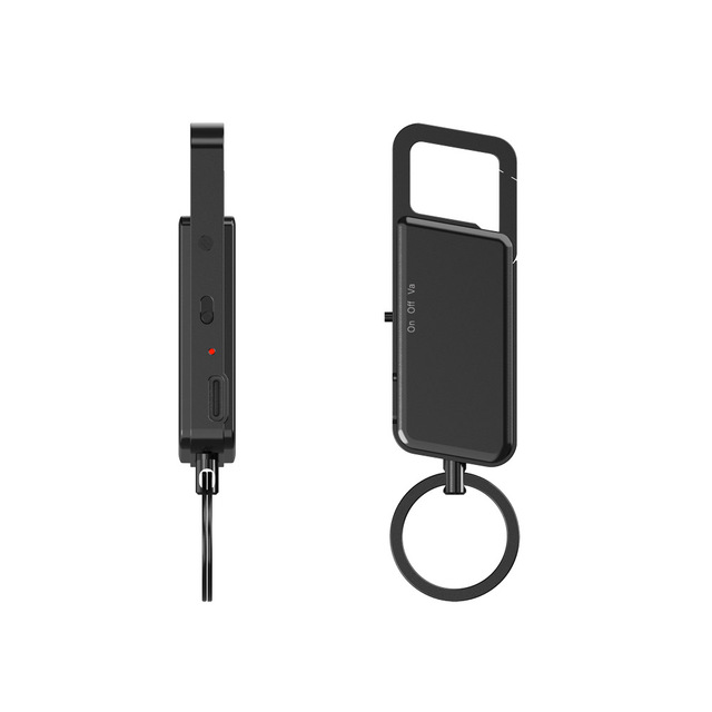 Mini Handheld Voice Recorder Pen With AI Noise Reduction Chip Keychain Design with Long Battery Life