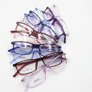 high quality mixed colors eyewear TR90 square glasses frame spectacles optical eyeglasses frames