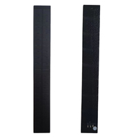 Cellules solaires Perc monocristallines longues et fines Mini panneaux ETFE flexibles en PET 1.04W 10V Module PV noir bandes de petite longueur haute