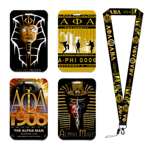 Porte-badge Alpha Phi Alpha avec cordon, étui pour carte de bus, étui pour carte de transport, étui pour carte bancaire, porte-carte de crédit - Product Image 3