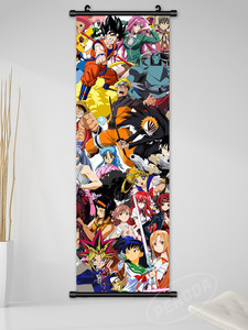 25*75CM Anime <span class=keywords><strong>chapeau</strong></span> <span class=keywords><strong>de</strong></span> <span class=keywords><strong>paille</strong></span> pirates toile Luffy Zoro <span class=keywords><strong>Nami</strong></span> HD Print One pieces poster - Product Image 6