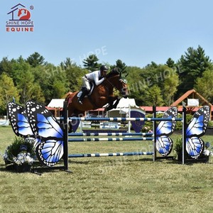Alette per Salto Ostacoli Equestri con Binario a Foro di Serratura - Product Image 3