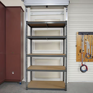 頑丈な5-<span class=keywords><strong>PB</strong></span>ボルトレス鋼リベットラック調整可能鉄金属倉庫ラック耐久性のあるZビーム付き作業作業用 - Product Image 5