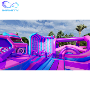 Parque de trampolines de nuevo diseño, parques de atracciones inflables, parque temático inflable al aire libre para parque infantil - Product Image 2