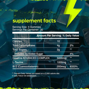 Fabricant de Gummies Pré-Entraînement Halal Végétarien pour la Croissance Musculaire et l'Énergie – Complément Hydratant Avant l'Exercice - Product Image 4