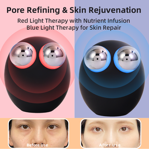 Estiramiento DE LA PIEL portátil Calefacción Vibración Estiramiento facial Belleza Masaje Microcorriente Dispositivo de tonificación facial <span class=keywords><strong>Mini</strong></span> masajeador facial - Product Image 4