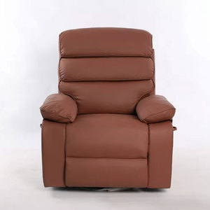 Sillón Reclinable Eléctrico de Cuero, Cómodo, Respaldo Alto, Altura Ajustable, con Calefacción, Masaje <span class=keywords><strong>y</strong></span> Control Remoto, para Sala de Estar - Product Image 4
