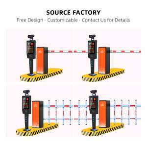 Nhà Máy Giá Tấm Giấy Phép Công Nhận DC Không Chổi Than Thẳng Thanh Cổng Đường Truy Cập Hàng Rào Tự Động Hệ Thống Đỗ Xe - Product Image 2