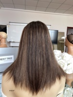 Perruque juive SHY, coupe dégradée, cheveux humains naturels, dessus en dentelle, marque privée, Sheitel, fourniture en gros