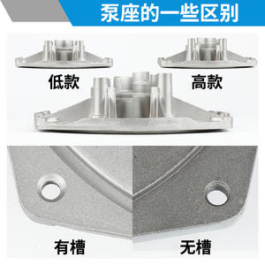 Bomba de agua autocebante con motor de gasolina, base de aluminio para irrigación, cubierta de bomba de 2, 3 y 4 pulgadas, placa de conexión - Product Image 5