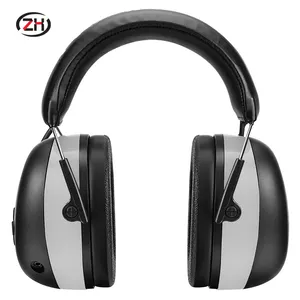OEM ODM perlindungan telinga Bluetooth, pelindung telinga pelindung telinga dengan Earmuff keamanan Bluetooth