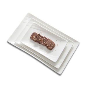 ChaoDa-el mejor plato de cena de cerámica de 8-12 pulgadas, <span class=keywords><strong>platos</strong></span> de <span class=keywords><strong>porcelana</strong></span> resistentes para restaurante, Plato cuadrado de cerámica - Product Image 6