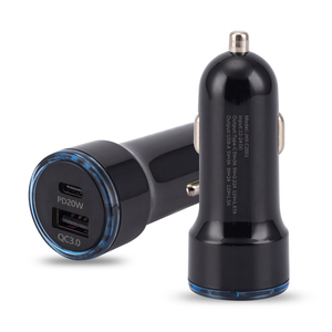 Fivi — chargeur Usb pour voiture rapide quick charge 3.0 PD <span class=keywords><strong>20W</strong></span>, adaptateur allume-cigare pour téléphone <span class=keywords><strong>iPhone</strong></span> et Samsung - Product Image 2