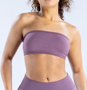 Lvd362 bán buôn chạy Workout Activewear tập thể dục nén 2 miếng Yoga đặt strapless scunch mông thể thao mặc cho phòng tập thể dục - Product Image 2