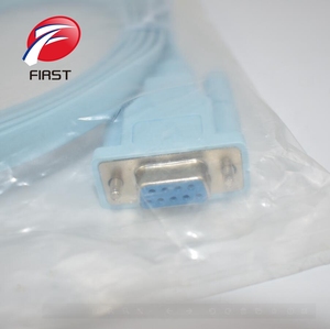 <span class=keywords><strong>RS232</strong></span> Serieal <span class=keywords><strong>DB9</strong></span> a RJ45 Cables Conectores hembra a macho para cable de consola - Product Image 4