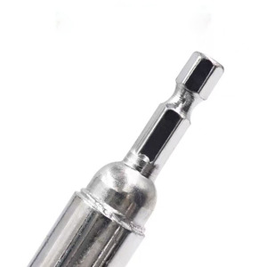 Manchon de plafond Yili Hardware M14, tige filetée creuse de 14 mm M8, filetage à droite, acier poli, pour perceuse à percussion - Product Image 2