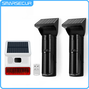 Çevre Güvenliği için Açık Hava Aktif Kızılötesi Dedektör Kablosuz 433MHz Hırsız Alarm Sistemi Fotoğraf Işınları Dayanıklı Plastikten Üretilmiştir - Product Image 5