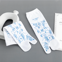Chaussettes de réflexologie pour Massage des pieds, haute qualité, acupression