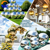 Ballons Miroir Gonflables 2026 Prix Usine, Grandes Boules Brillantes Suspendues, Décoration Gonflable Double Couche pour Mariage, Fête, Événement