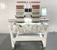 Nouvelle machine à coudre informatisée PUFA avec moteur servo, 9/12/15 aiguilles, pour broderie de casquettes, t-shirts, chapeaux, usage domestique
