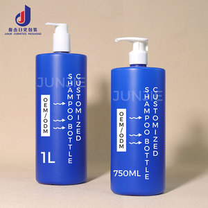Vente en gros de flacons en plastique PE blanc de <span class=keywords><strong>1</strong></span> <span class=keywords><strong>litre</strong></span> (1000 ml) pour shampoing, <span class=keywords><strong>gel</strong></span> <span class=keywords><strong>douche</strong></span>, avec pompe, pot de 400 g pour gommage corporel - Product Image 1